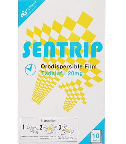 【韓國原廠】Sentrip 犀利士口溶片 20mg|1盒10片